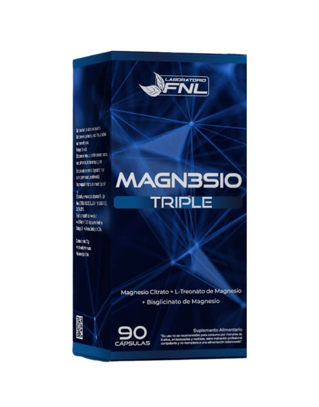 Magnesio Triple Premium Evolutrion 90 cápsulas