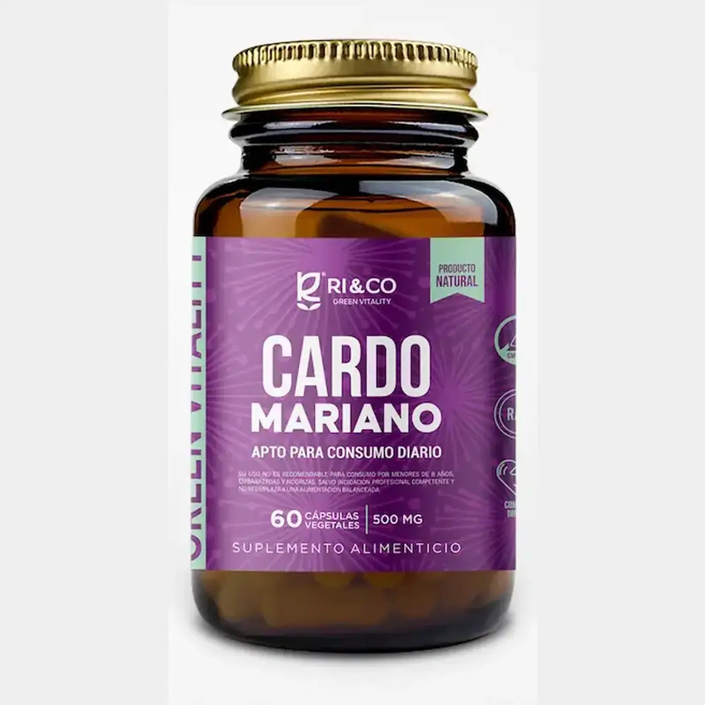 Cardo Mariano Evolutrion 60 cápsulas x 500mg
