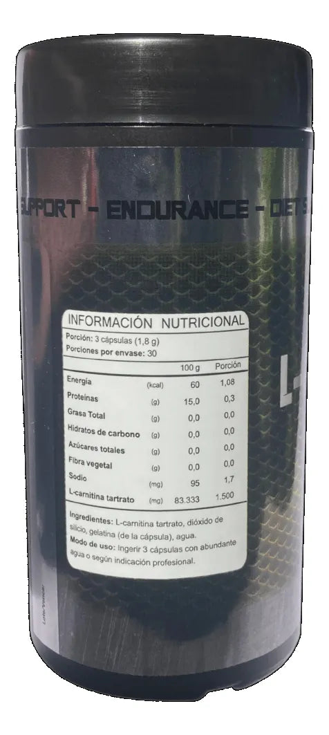 L-Carnitina 1500mg Evolutrion — información del producto