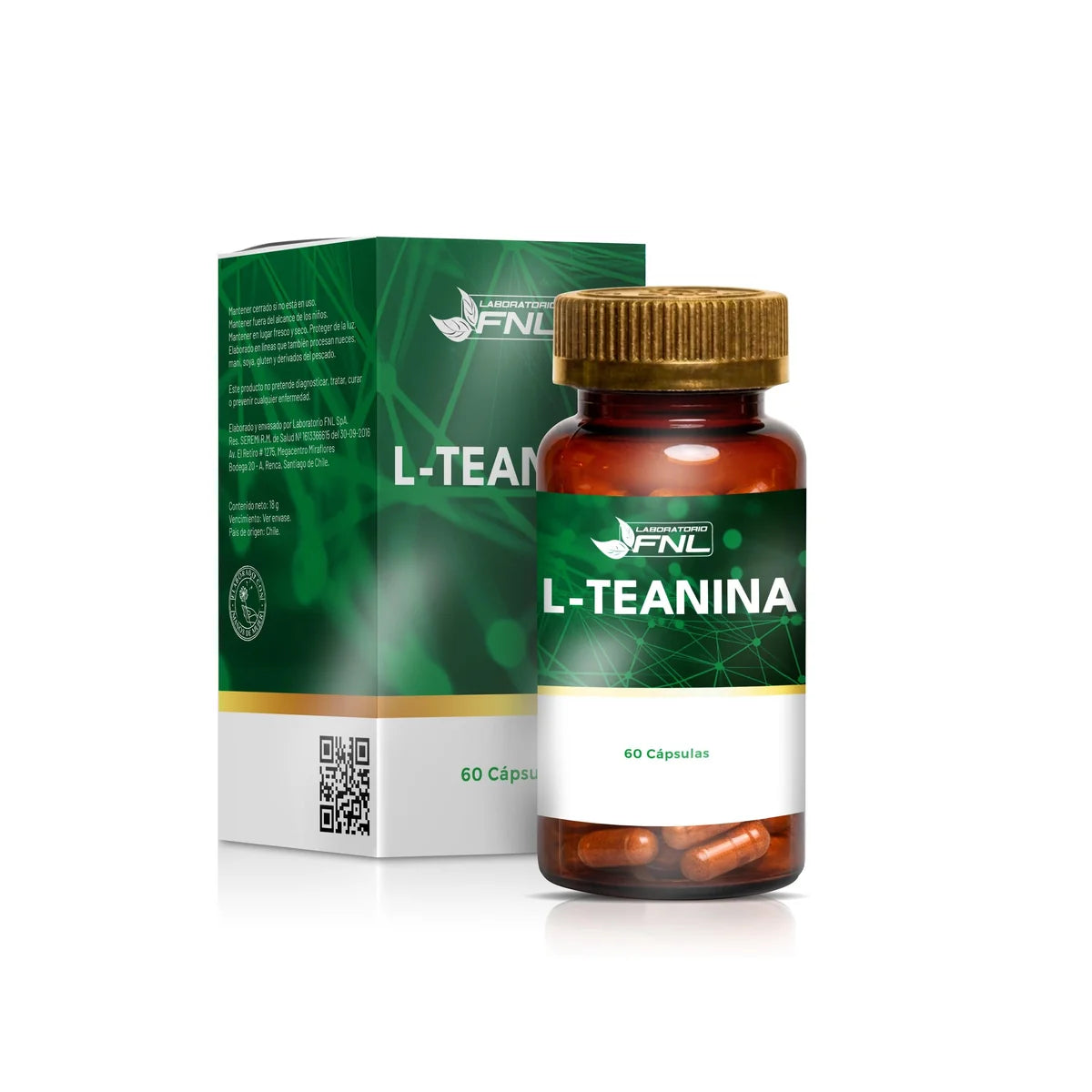 L-Teanina 200mg Evolutrion, 60 cápsulas