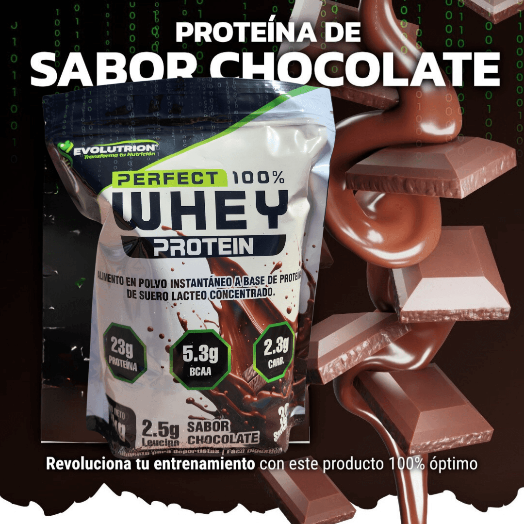 Pack: 2 Proteínas Perfect 100% Whey de 1 kg en 5 sabores