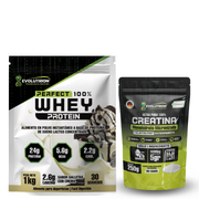 Creatina con sello Creapure + Proteina 1 kg