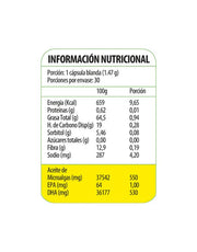 VgUp Vegan Omega 3 530 Dha, 30 Cápsulas