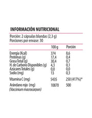 Vitamin UP Cranberry, Vitamina y Antioxidante, 60 Caps