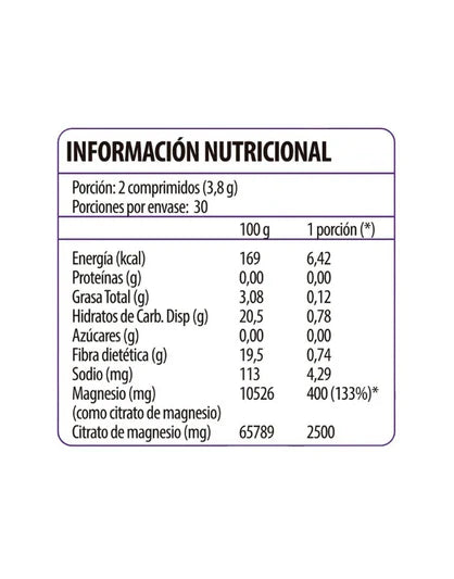 Vitamin UP Magnesio Citrato Quelado, 60 comp.