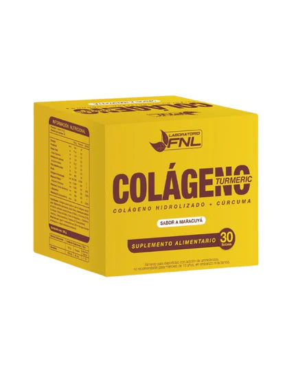 Colágeno Turmeric, 30 sobres.