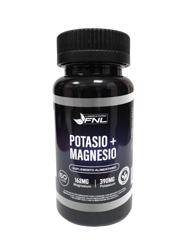 Potasio + Magnesio Citrato Evolutrion 60 cápsulas