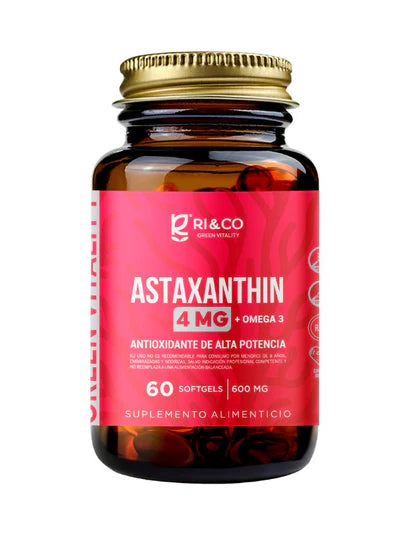 Astaxanthin, 600mg, 60 softgel