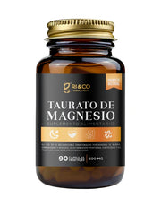 Taurato de Magnesio 500mg 90caps