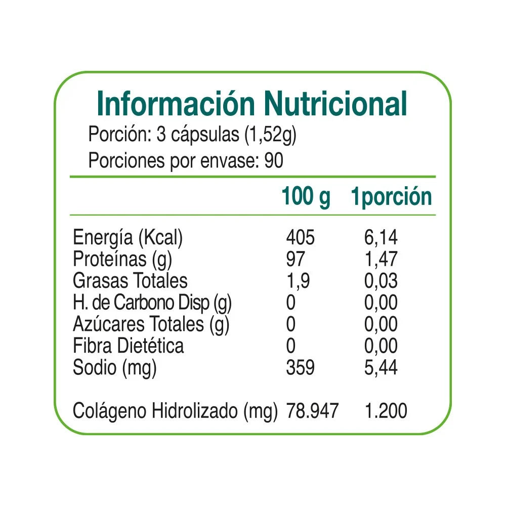 Genacol, colágeno Hidrolizado, 400 mg, 90 Caps