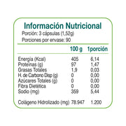 Genacol, colágeno Hidrolizado, 400 mg, 90 Caps
