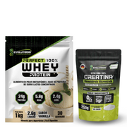 Creatina con sello Creapure + Proteina 1 kg