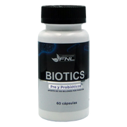 Biotics pre y probióticos Evolutrion, 14 cepas, 60 cápsulas