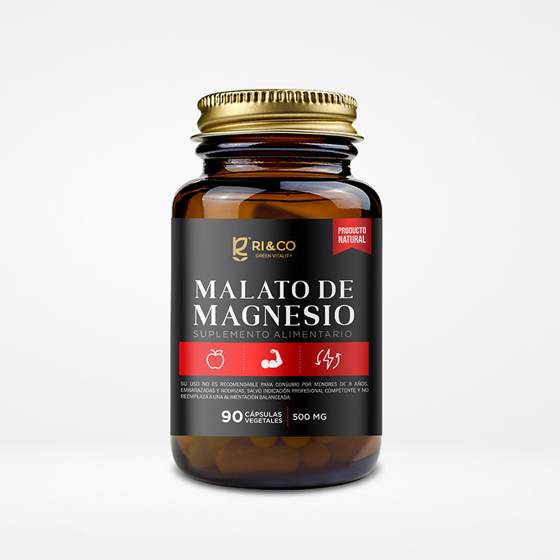 Malato de Magnesio Evolutrion 90 cápsulas x 500mg