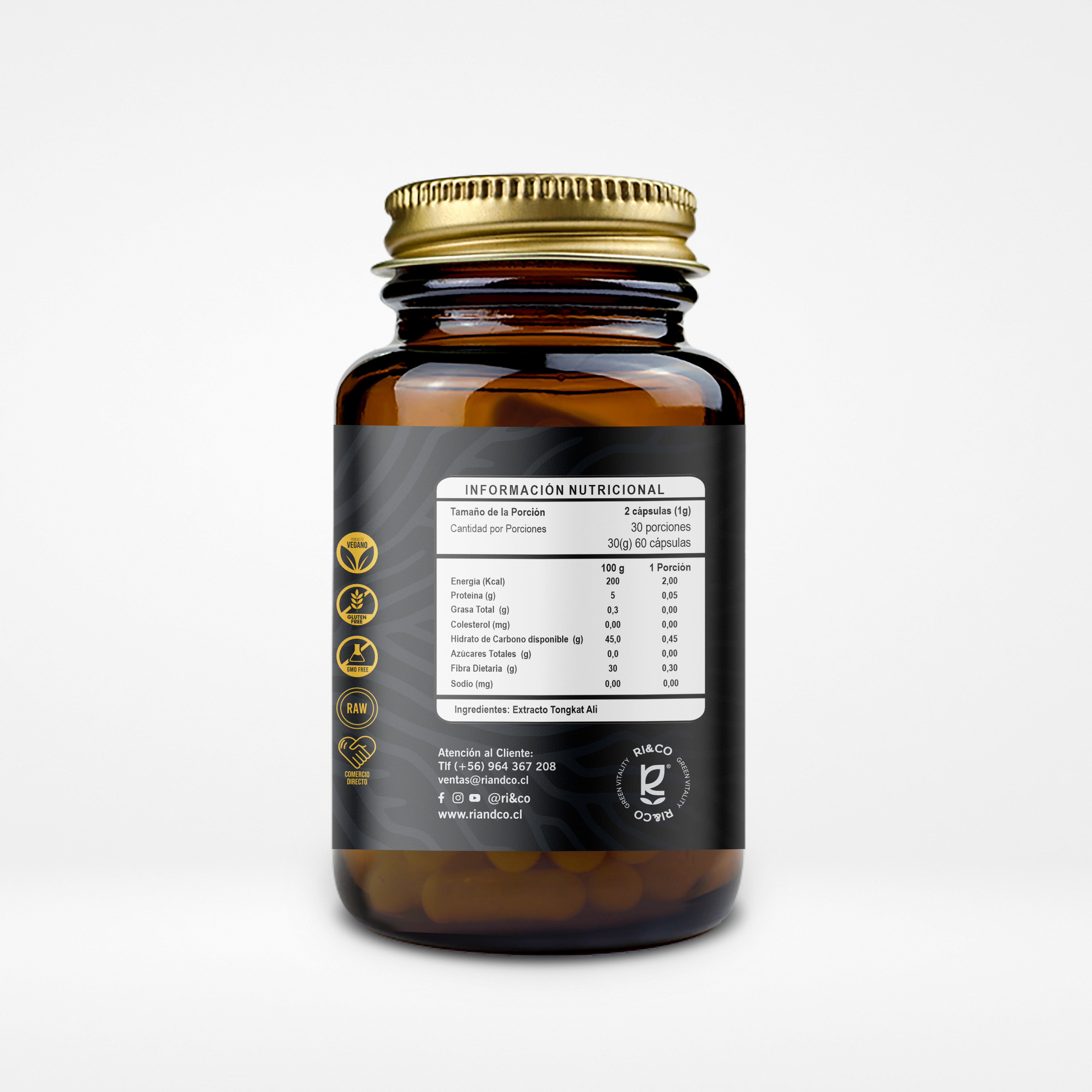 Tongkat Ali Evolutrion - información del producto