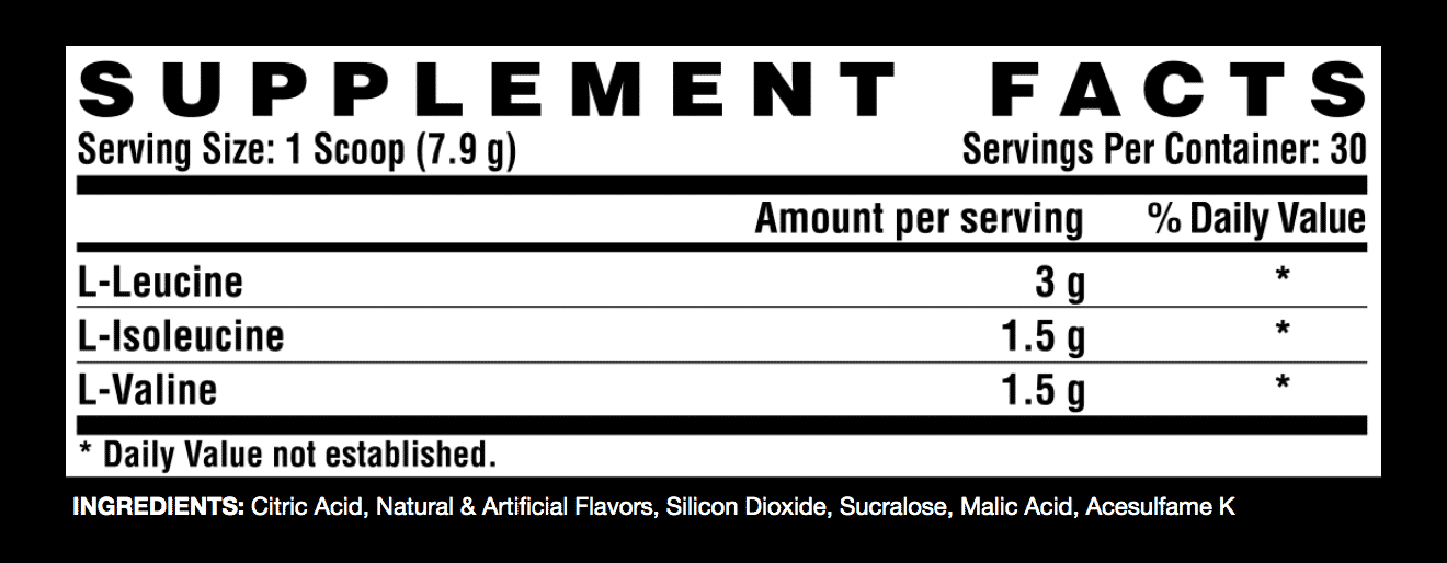BCAA 6000 Recovery 231 g