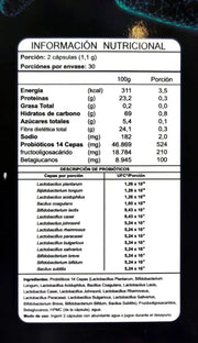 Biotics (14 Cepas Probióticas) 60 caps