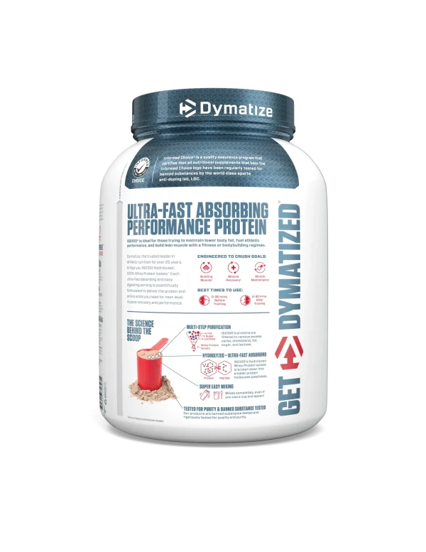 Dymatize Proteina ISO 100 3 Lb