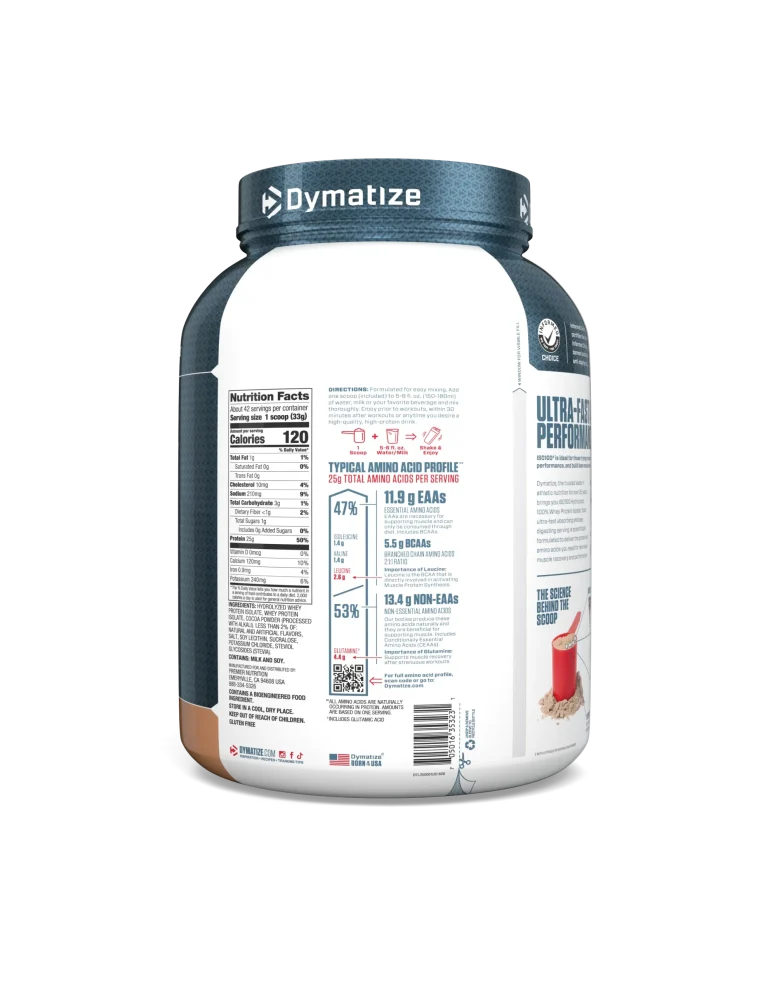 Dymatize Proteina ISO 100 3 Lb
