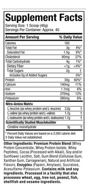Nitro Tech Whey Protein 4 Lb