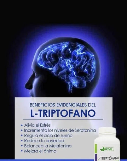 L-triptofano 3,5 Mese 210 Cáps Depresion Stres, Mejor Dormir