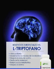 L-triptofano 3,5 Mese 210 Cáps Depresion Stres, Mejor Dormir