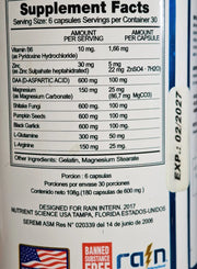 Testo Full Ultra 180 Cápsulas