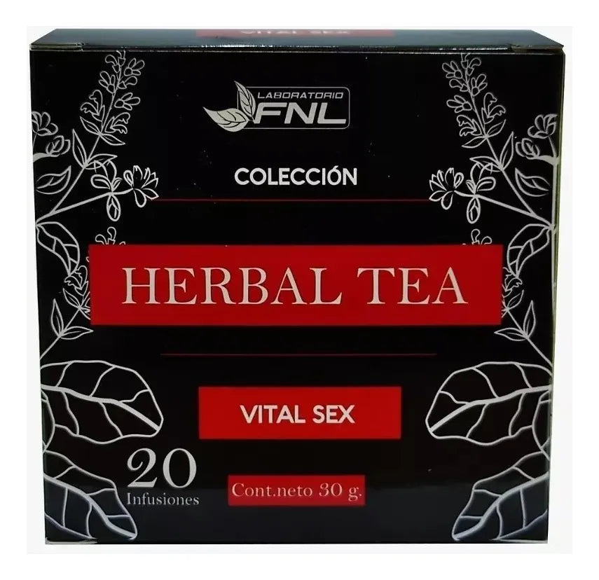 Herbal Tea Vital Sex - Afrodisíaco 20 Infusiones Fnl