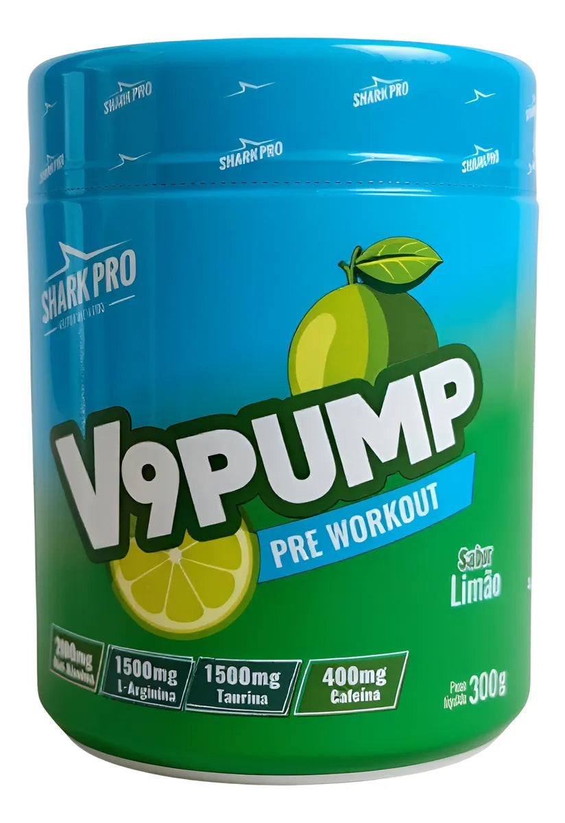 Pre Entreno V9 Pump 300gr - Shark Pro