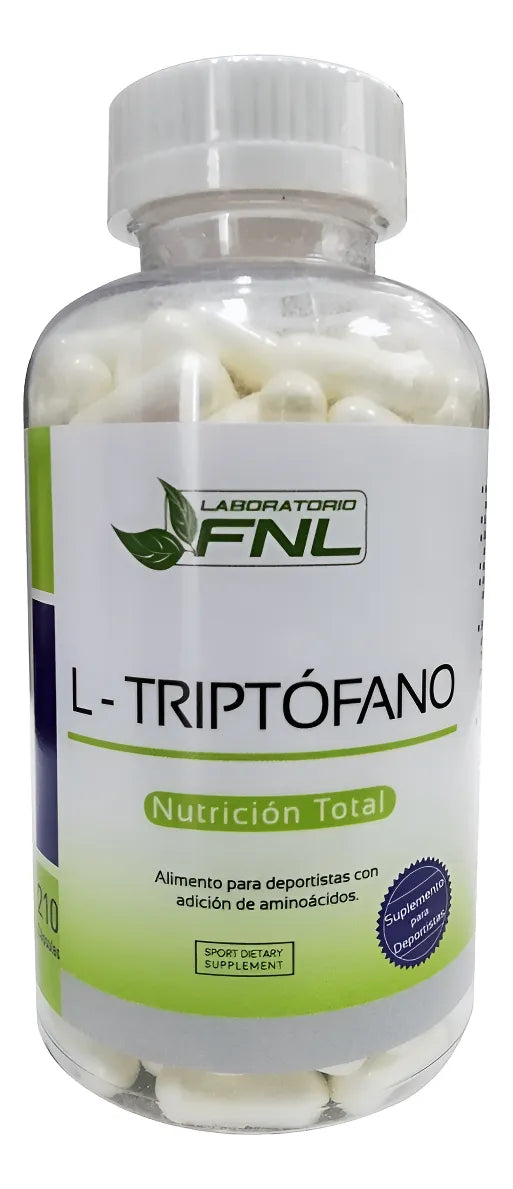 L-triptofano 3,5 Mese 210 Cáps Depresion Stres, Mejor Dormir