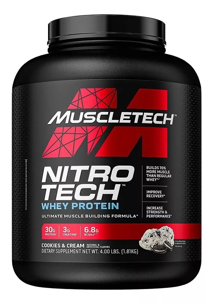 Nitro Tech Whey Protein 4 Lb