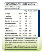 L-Triptofano 90 cápsulas