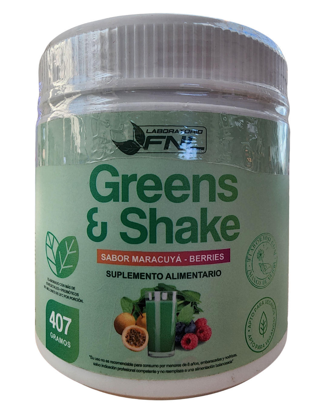 Greens & Shakes Sabor Maracuyá - Berries