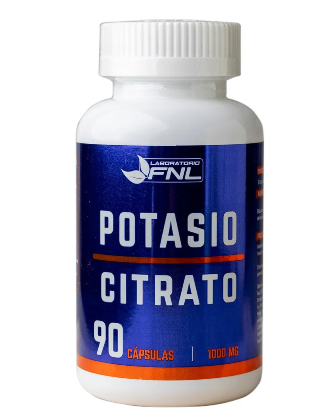 Citrato De Potasio Natural 90 Caps