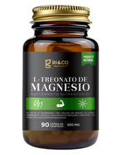 L-Treonato de Magnesio 500mg 90 Cápsulas