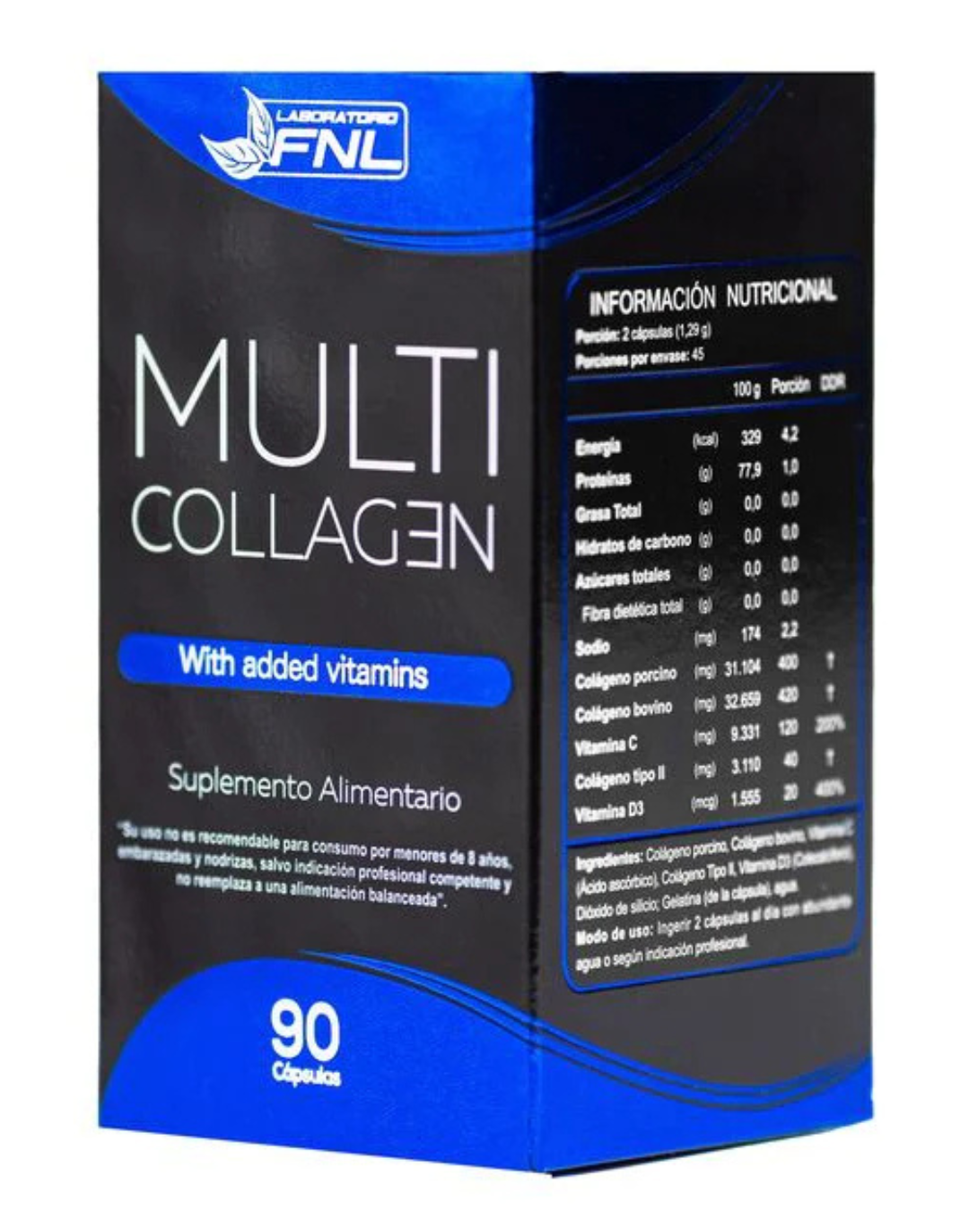Multi Collagen + Vitaminas 90 cápsulas