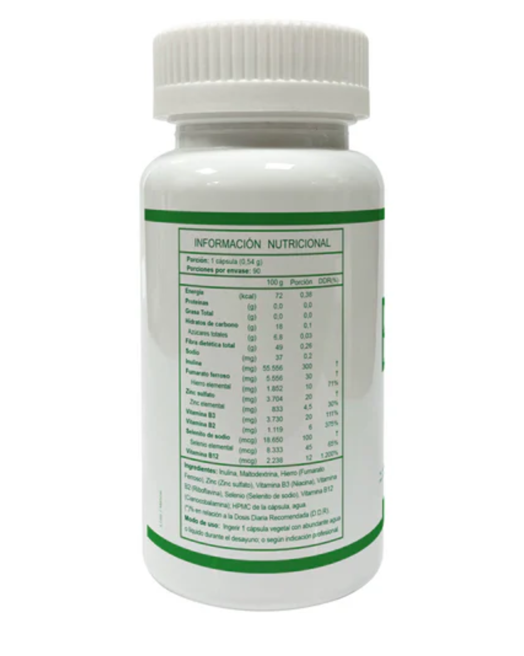 B-Vegan Complex 90 cápsulas vegetales