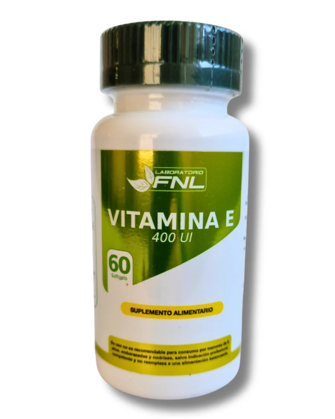 Vitamina E 400 UI 60 cápsulas softgel
