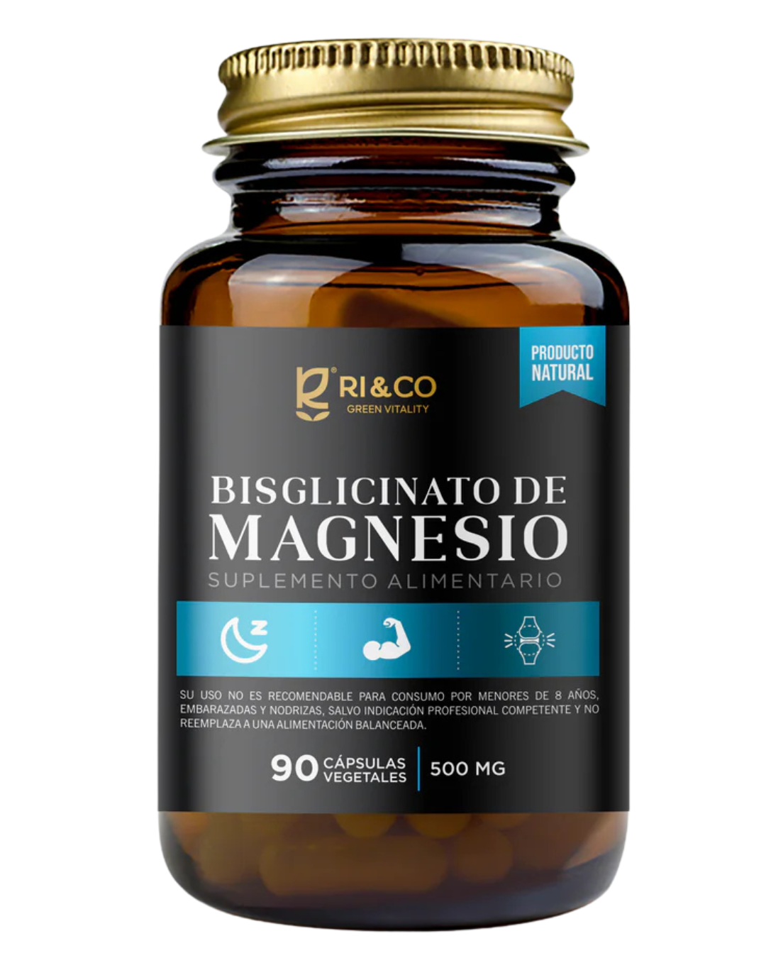 Bisglicinato de Magnesio 90 caps