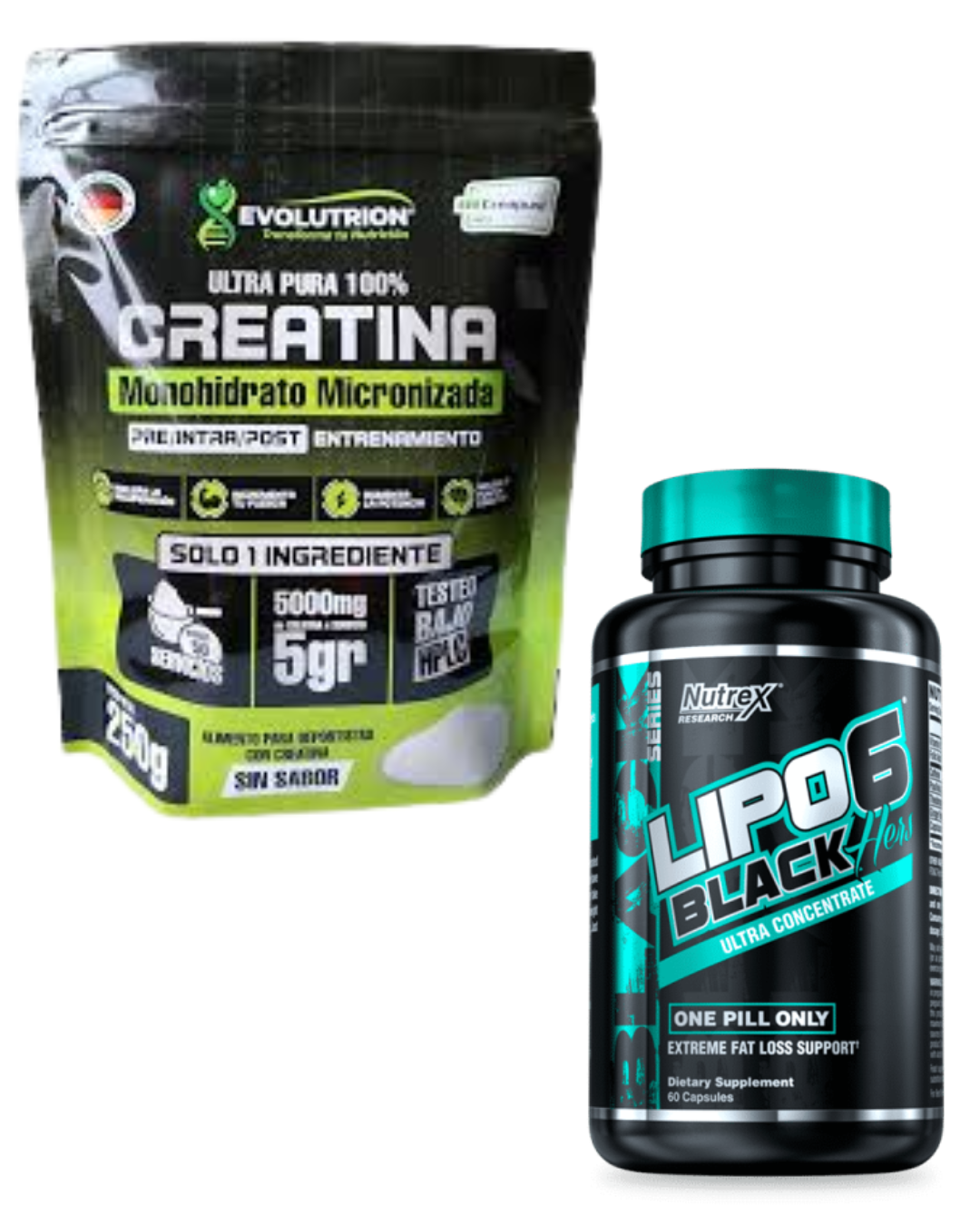 Pack Creatina Creapure + Lipo 6 Hers