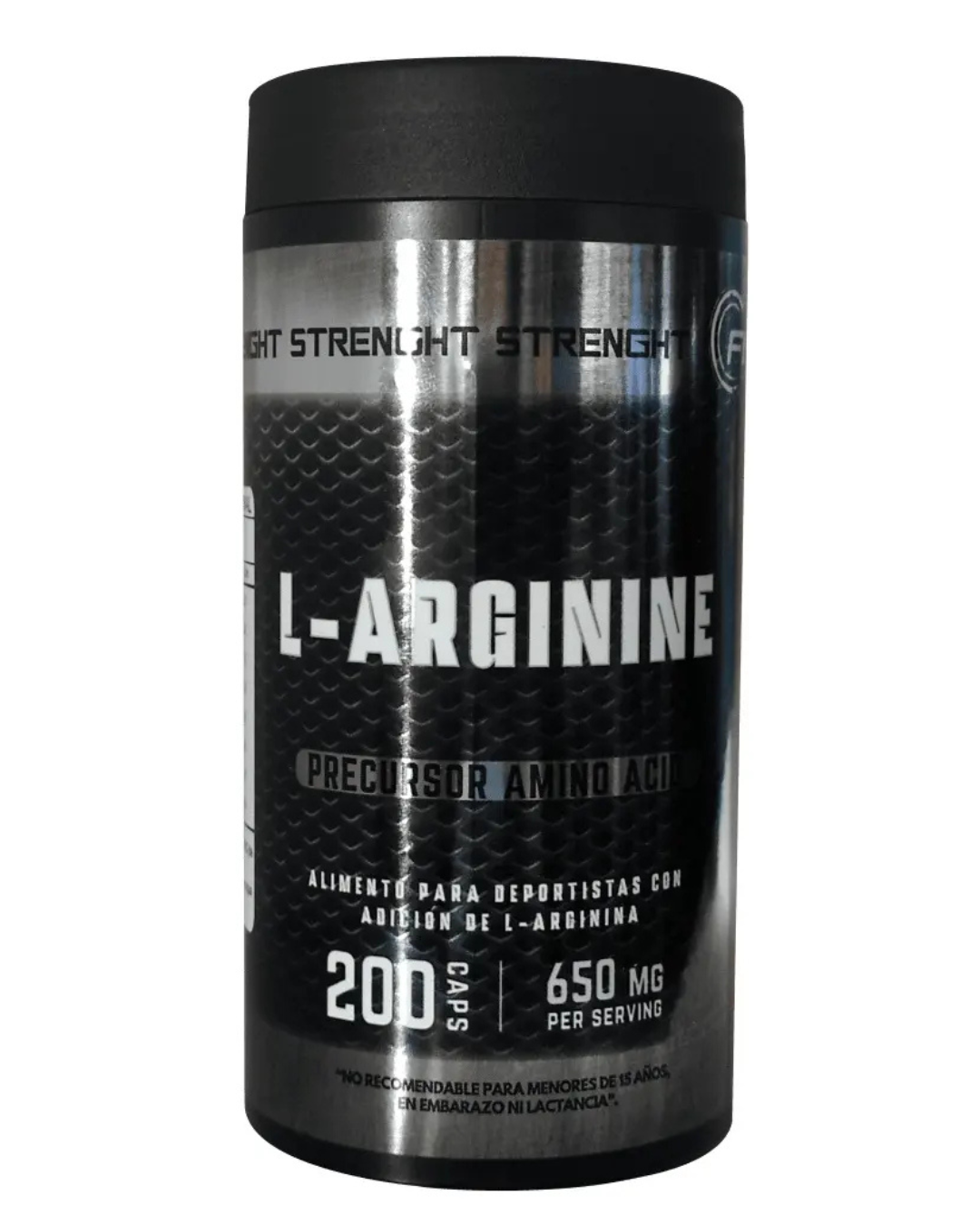 L-arginina 650 Mg 200 Cápsulas