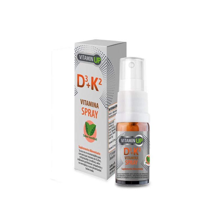 Vitaminas D3+K2 en Spray