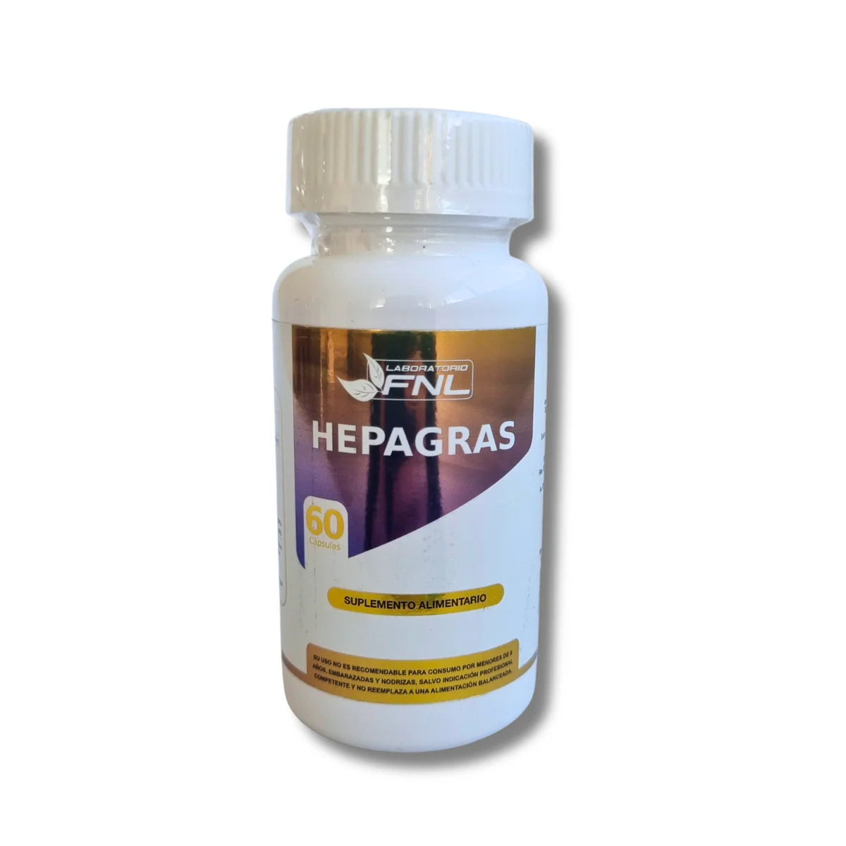Hepagras (Detox y Salud Hepática) – 60 Cápsulas