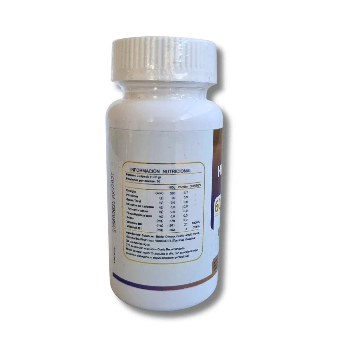 Hepagras (Detox y Salud Hepática) – 60 Cápsulas