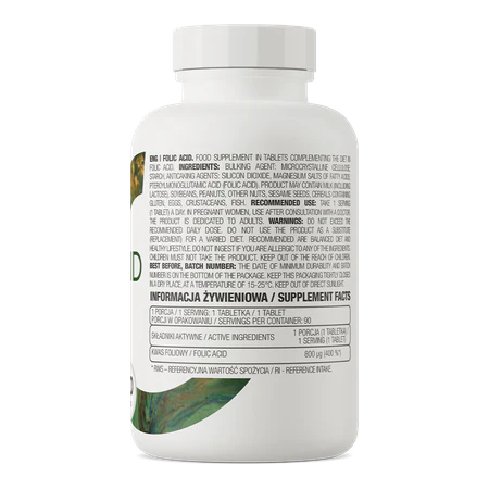 Ácido Fólico 90 tabs