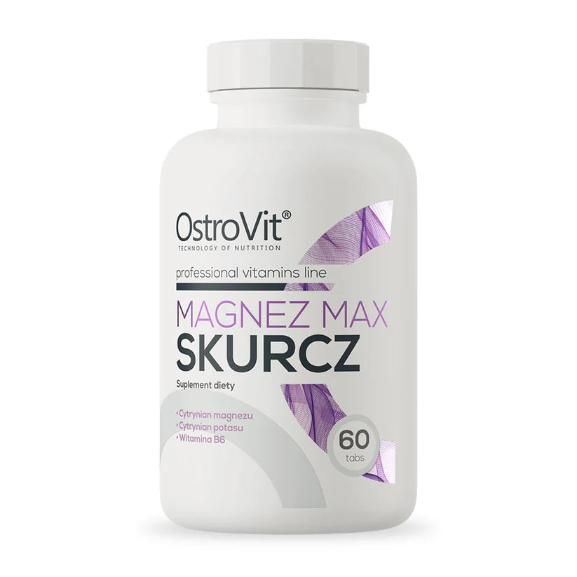 MAGNEZ MAX SKURCZ (MAGNESIO + POTASIO) 60 TABL
