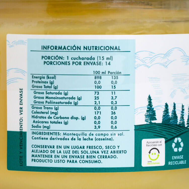 Mantequilla Clarificada Ghee 210ml