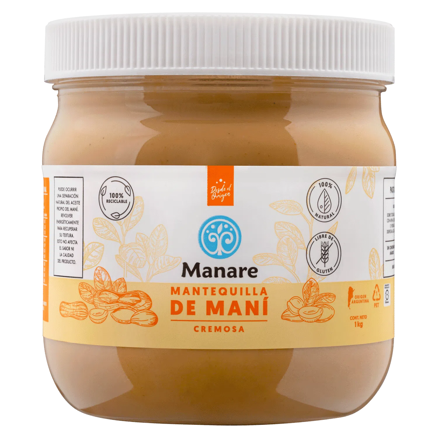 Mantequilla de Mani 1kg