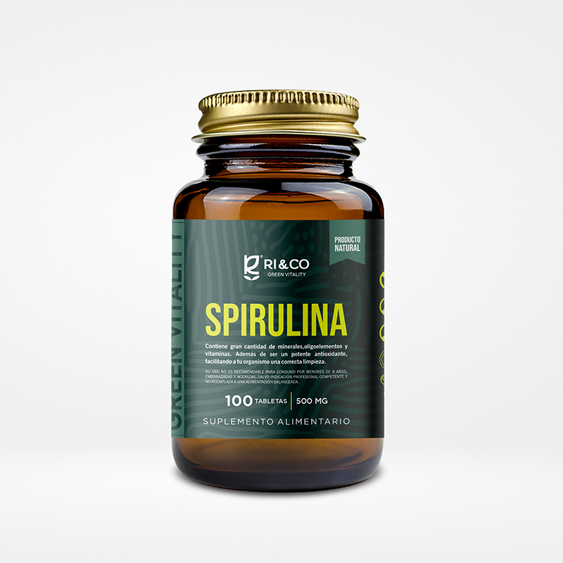 Espirulina Evolutrion 100 tabletas x 500mg