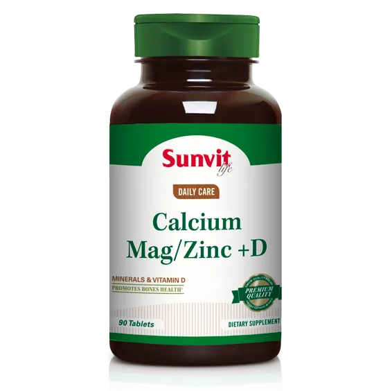 Calcio Magnesio Zinc + D 90 Tabs